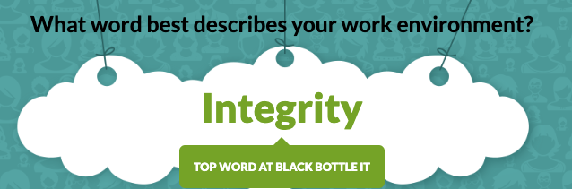 Pittsburgh Business Times Best Places to Work Survey for Black Bottle IT